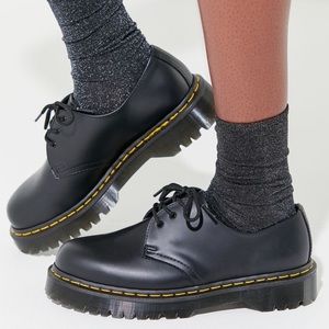 Dr. Martens 1461 Bex Smooth Leather Platform Oxford
